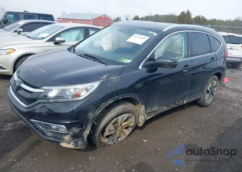 2015 Honda Cr-V Touring from USA, damaged, VIN 5J6RM4H96FL088673